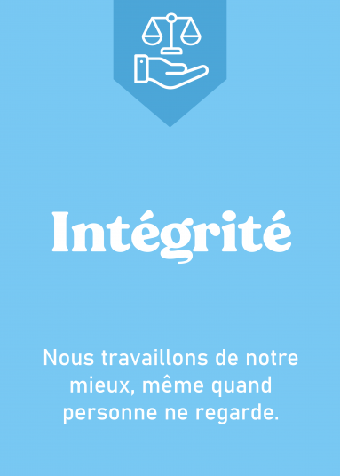 valeur intégrité